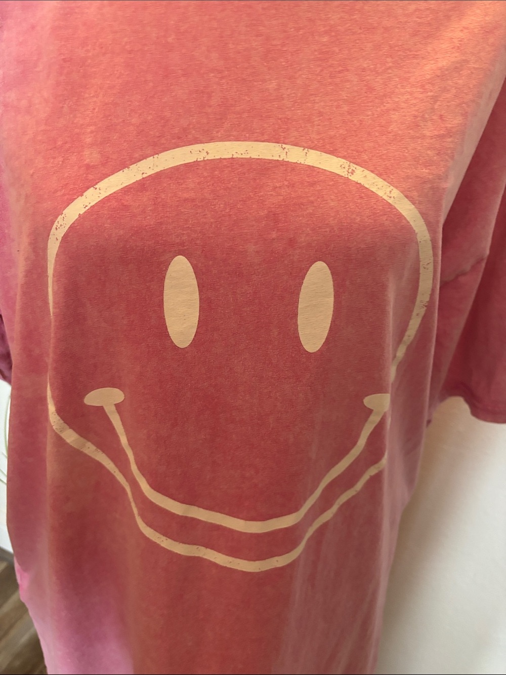 easel Pink Striped Tee Top - Picture 3 of 3